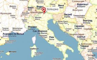Bolcāno: Itālijas ziemeļu šarms Lasiet vairāk par Bolcāno ielām kartē