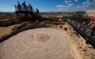 Paphos arkeologiska park: beskrivning